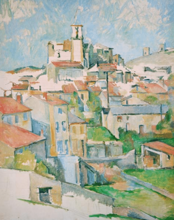 Gardanne (vertikaler Blick) – Paul Cézanne Paul Cézanne 70x85