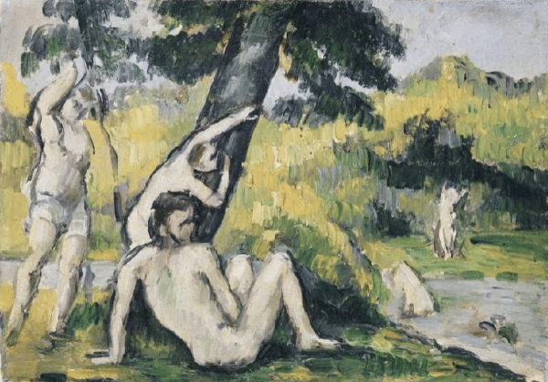 Der Badeplatz – Paul Cézanne Paul Cézanne 105x70