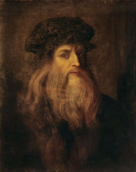 Porträt von Lucania – Leonardo da Vinci Leonardo da Vinci 70x85