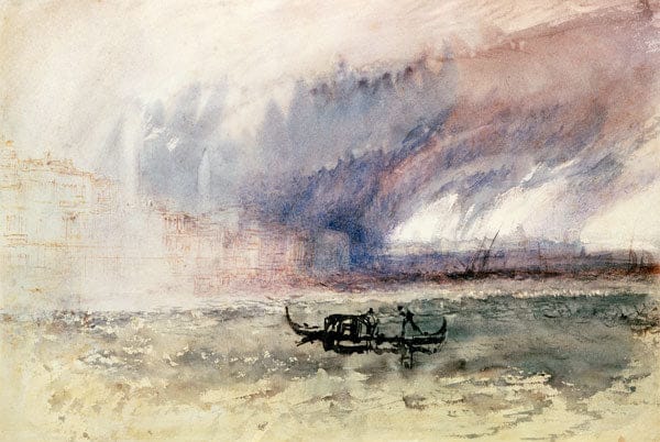 Gewitter über Venedig – William Turner J.M.W. Turner 105x70