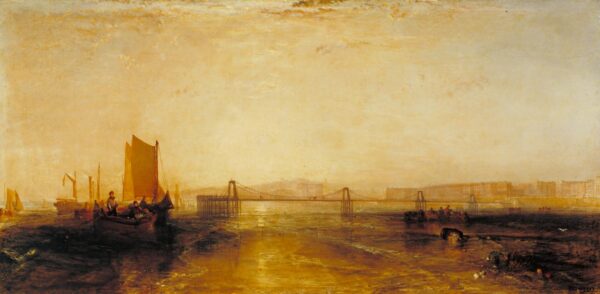 Brighton von der See aus – William Turner J.M.W. Turner 140x70