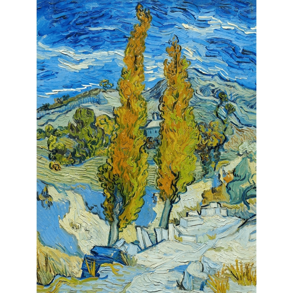 Die Pappeln in Saint-Rémy – Van Gogh Vincent Van Gogh 70x85