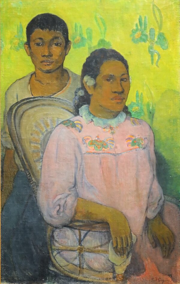 Madame und Junge in Tahiti – Paul Gauguin Paul Gauguin 70x105