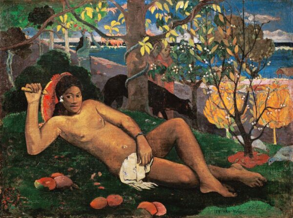 Die Ehefrau des Königs – Paul Gauguin Paul Gauguin 85x75