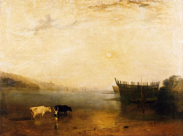 Hafen von Teignmouth – William Turner J.M.W. Turner 85x75