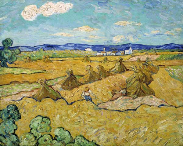 Die Heuhaufen – Van Gogh Vincent Van Gogh 85x75