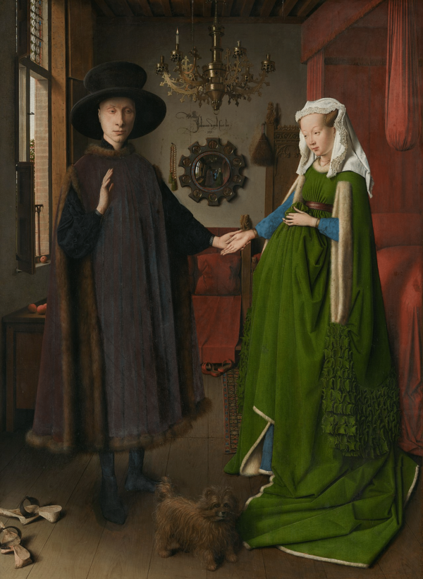 Das Porträt des Arnolfini – Jan van Eyck Jan Van Eyck 70x105