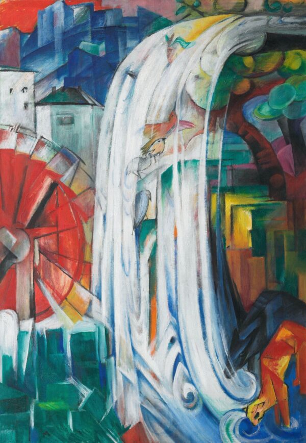 Die verzauberte Mühle – Franz Marc Franz Marc 70x105