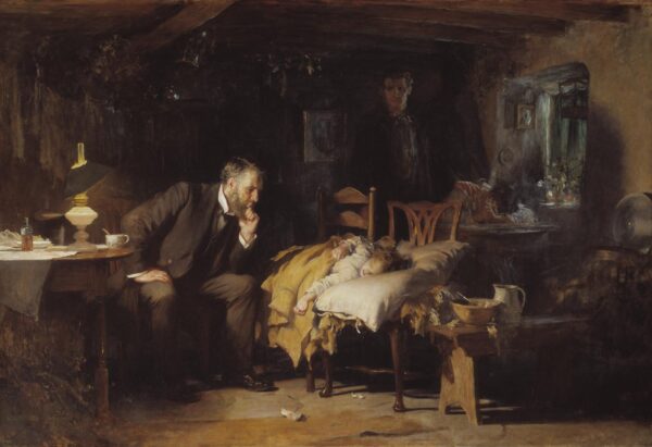 Der Doktor – Luke Fildes Luke Fildes 105x70