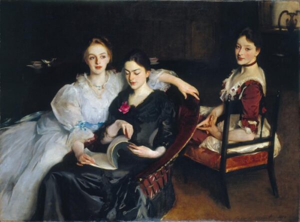 Die Mademoiselles Vickers – John Singer Sargent John Singer Sargent 105x70