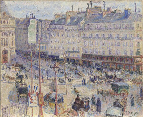 Place du Havre, Paris – Camille Pissarro Camille Pissarro 85x75