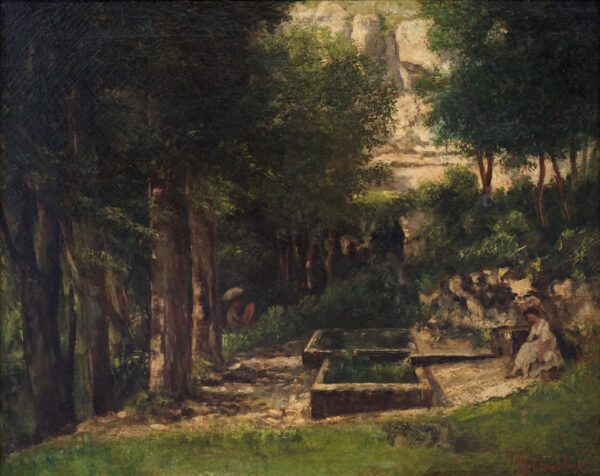 Der Frühling in Fouras – Gustave Courbet Gustave Courbet 85x75