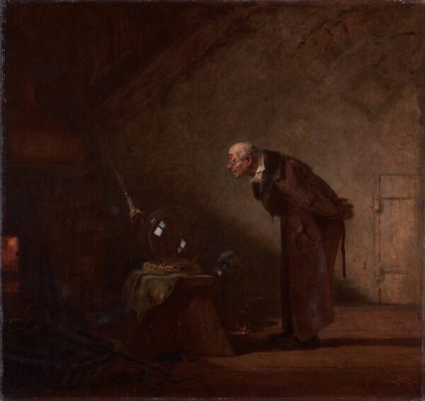 Der Alchemist – Carl Spitzweg Carl Spitzweg 70x70