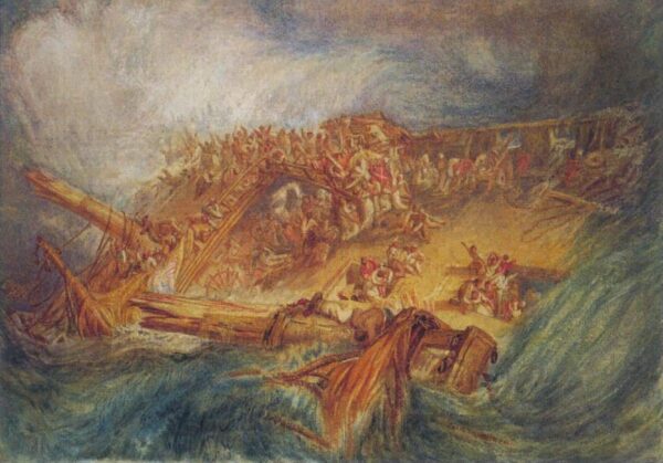 Der Verlust eines Ostindien-Seemanns – William Turner J.M.W. Turner 105x70