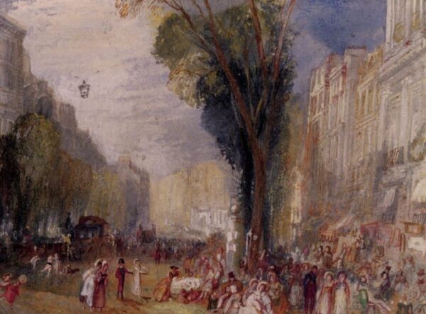 Boulevard der Italiener – William Turner J.M.W. Turner 105x70