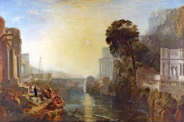 Didon lässt Karthago bauen oder der Aufstieg des karthagischen Reiches – William Turner J.M.W. Turner 105x70