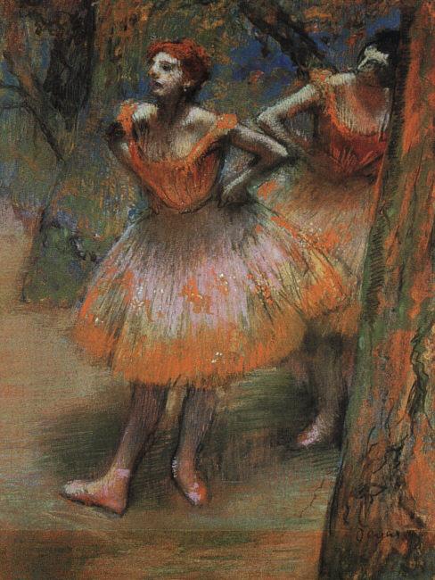 Zwei Tänzer – Edgar Degas Edgar Degas 70x85