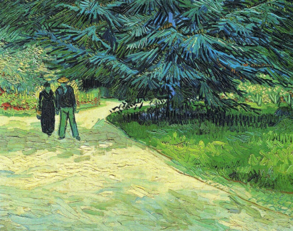 Park in Arles – Van Gogh Vincent Van Gogh 85x75