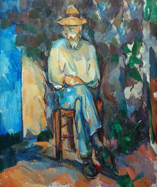 Der Gärtner Vallier – Paul Cézanne Paul Cézanne 70x85