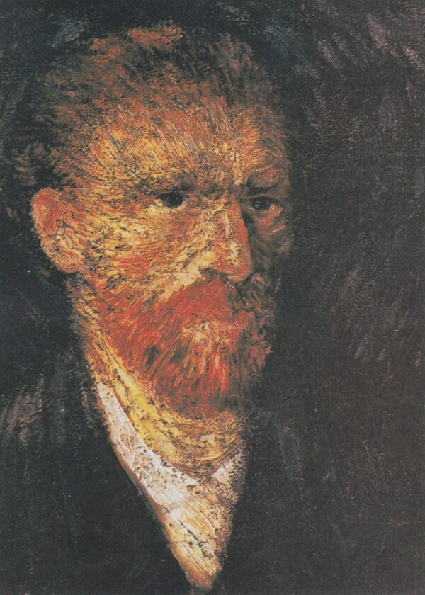 Selbstporträt von Vincent Van Gogh, 1888 – Van Gogh Selbstporträts von Vincent van Gogh 70x105