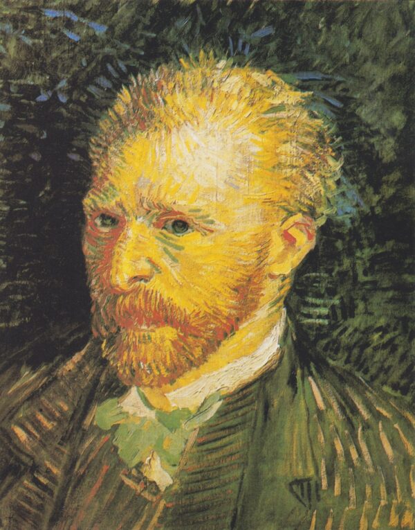 Selbstporträt Vincent Van Gogh, 1887 von Van Gogh Selbstporträts von Vincent van Gogh 70x85