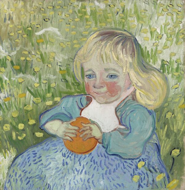 Kind mit einer Orange – Van Gogh Vincent Van Gogh 70x70