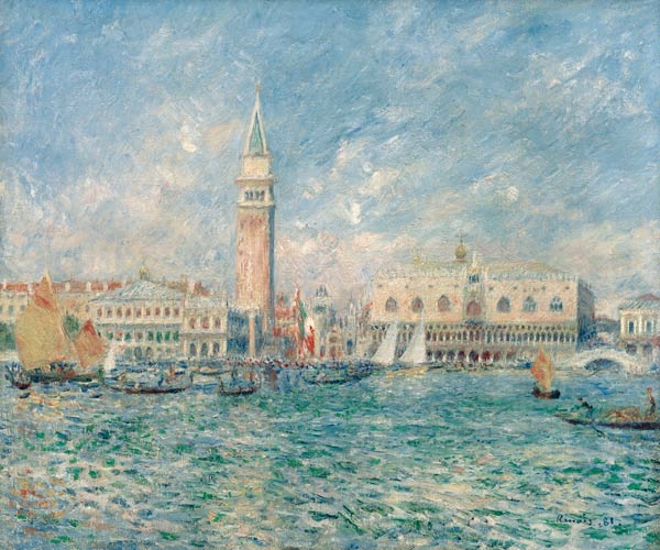 Venedig (der Dogepalast) – Pierre-Auguste Renoir Pierre-Auguste Renoir 85x75