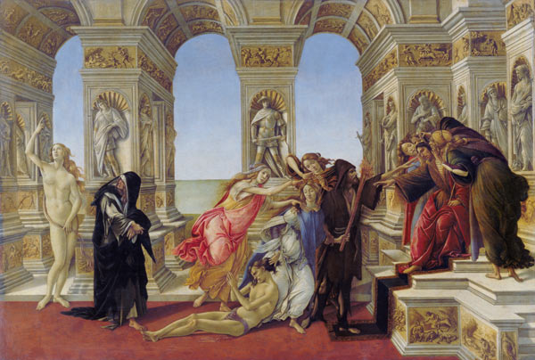 Verleumdung – Sandro Botticelli Sandro Botticelli 70x105