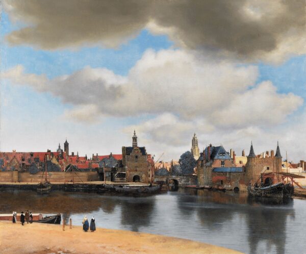 Blick auf Delft – Johannes Vermeer Jan Vermeer 85x75