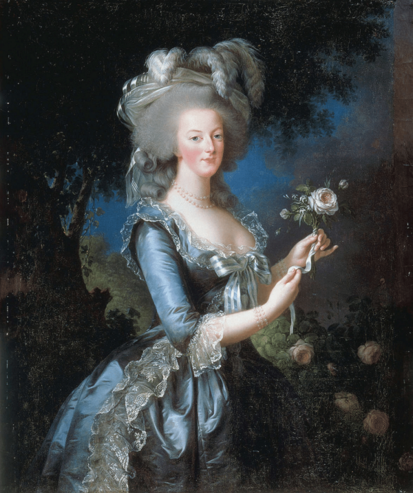 Marie-Antoinette sagt « zur Rose » – Élisabeth Vigée Le Brun Beliebte Bilder 70x85