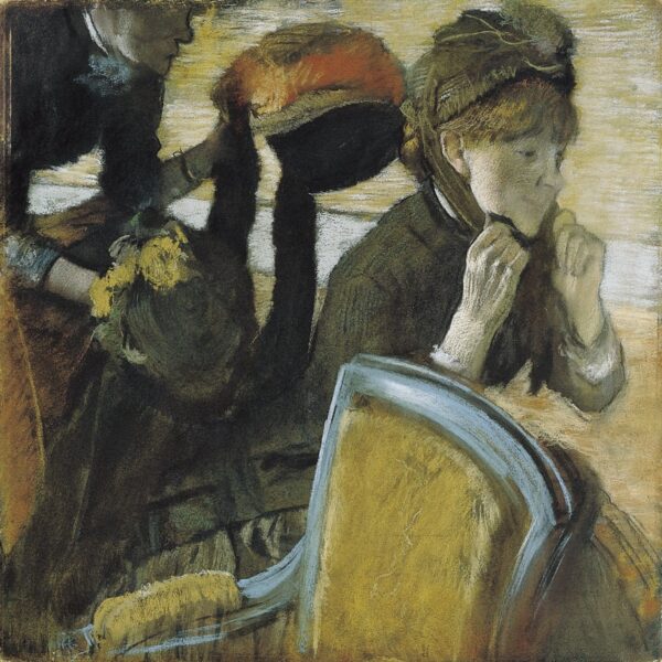 Bei der Modistin – Edgar Degas Edgar Degas 70x70