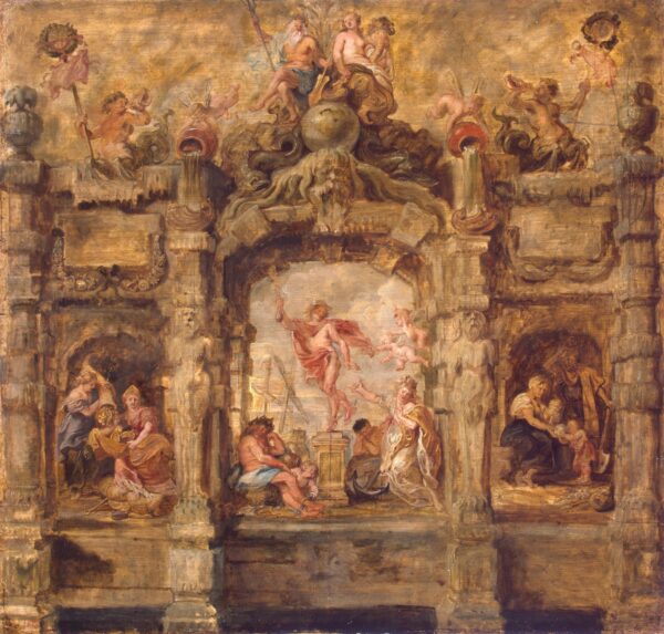 Merkur, der sich entfernt (Mercurius Abituriens) – Peter Paul Rubens Peter Paul Rubens 70x70