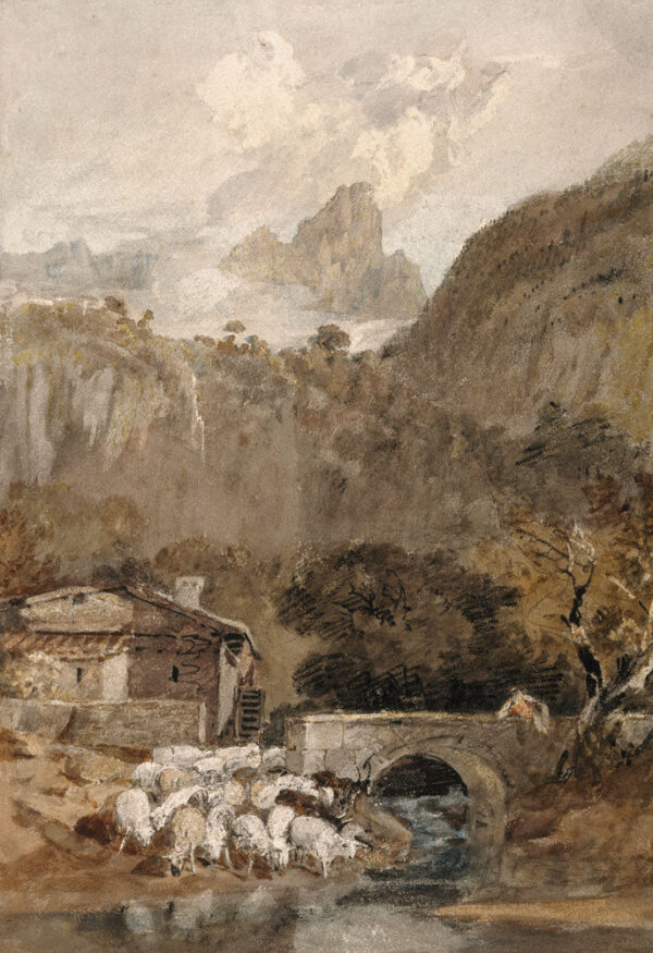 Aiguillette des Cluse-Tals – William Turner J.M.W. Turner 70x105