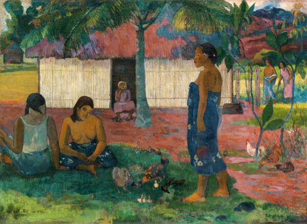 Warum bist du wütend? – Paul Gauguin Paul Gauguin 105x70