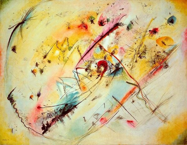 Bild leuchtend – Wassily Kandinsky Wassily Kandinsky 85x75