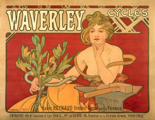 Zyklen von Waverley – Mucha Alfons Mucha 85x75