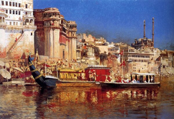 Die Barke des Maharajas von Benares – Edwin Lord Weeks Edwin Lord Weeks