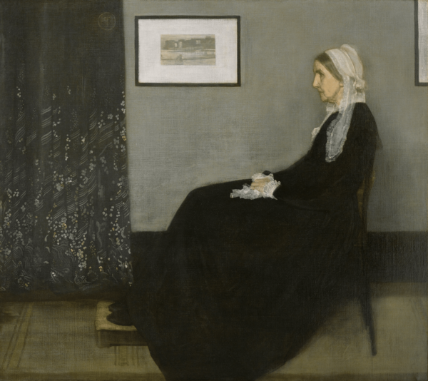 Arrangement in Grau und Schwarz Nr. 1 – James Abbott McNeill Whistler Beliebte Bilder 70x70