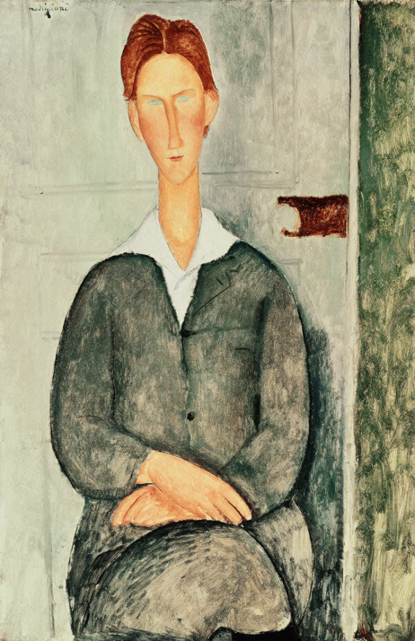 Junger Junge mit rotem Haar – Amedeo Modigliani Amedeo Modigliani 70x105