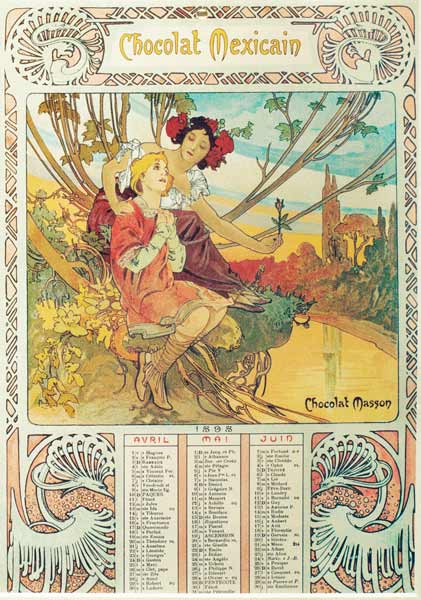 Jugendliche – Mucha Alfons Mucha 70x105