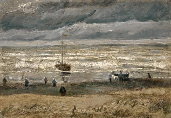 Der Strand von Scheveningen – Van Gogh Vincent Van Gogh 105x70