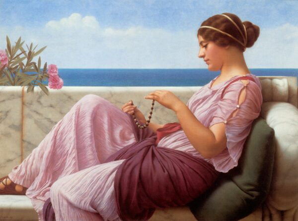 Ein Souvenir – John William Godward John William Godward 70x85