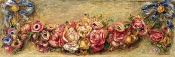 Guirlande von Rosen – Pierre-Auguste Renoir Pierre-Auguste Renoir 180x60