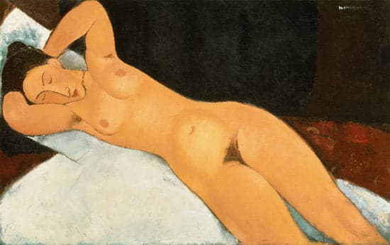 Nu mit Halskette – Amedeo Modigliani Amedeo Modigliani 105x70