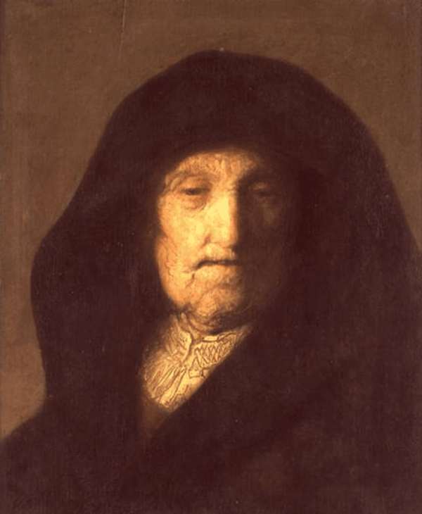 Die Mutter des Künstlers – Rembrandt van Rijn Rembrandt van Rijn 70x85