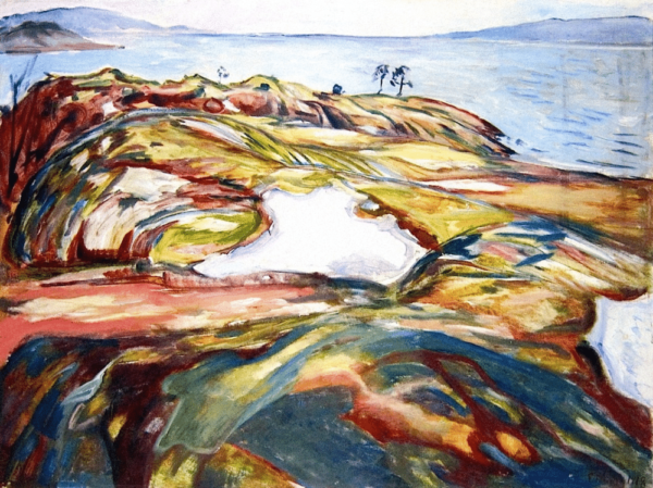 Große Küstenlandschaft – Edvard Munch Edvard Munch 85x75