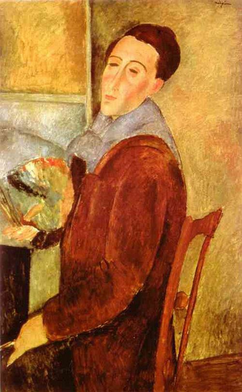 Selbstporträt – Amedeo Modigliani Amedeo Modigliani 70x105