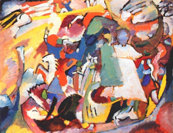 Geist des Jüngsten Gerichts 1911 – Wassily Kandinsky Wassily Kandinsky 85x75