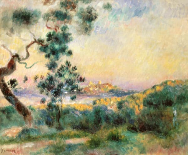 Blick auf Antibes – Pierre-Auguste Renoir Pierre-Auguste Renoir 85x75