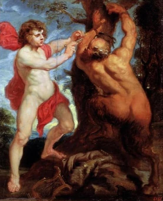 Apollo und Marsyas – Peter Paul Rubens Peter Paul Rubens 70x85